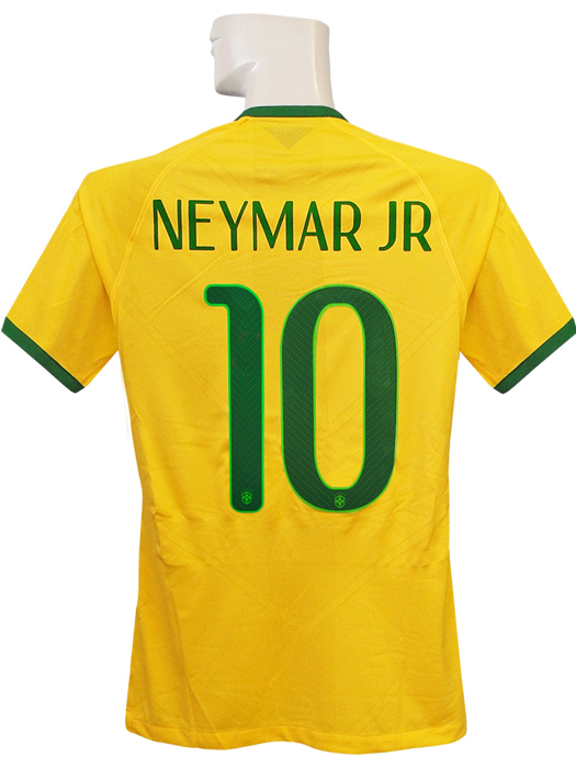 ナイキ) NIKE/2014ブラジル代表/オーセンティック/ホーム/半袖