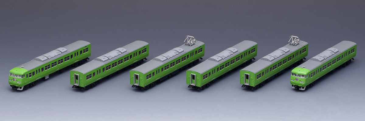 JR 117-300系近郊電車(緑色)セット｜製品情報｜製品検索｜鉄道模型
