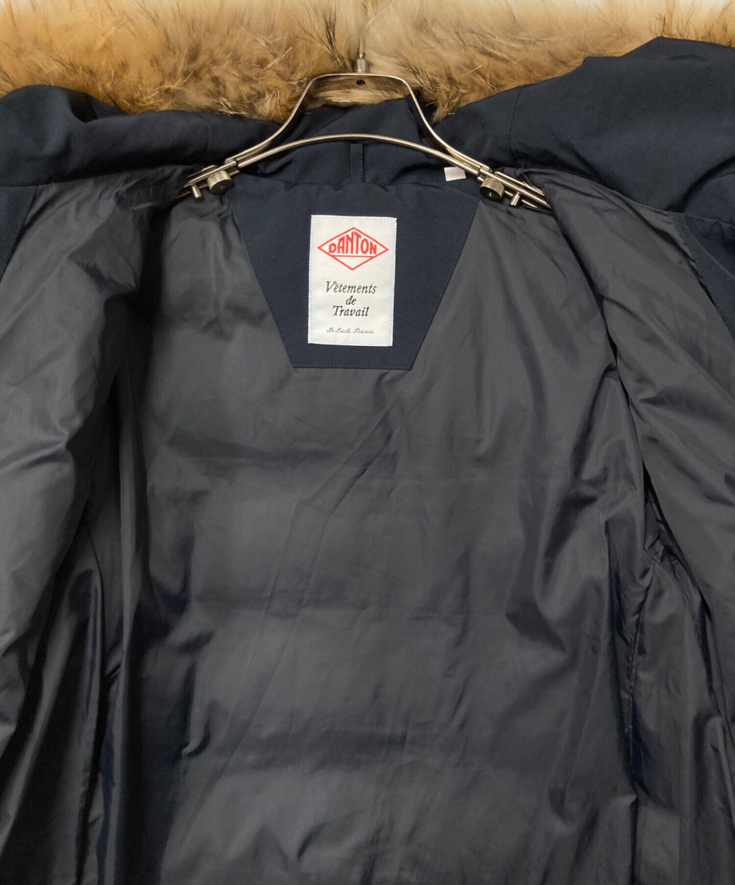 中古・古着通販】DANTON (ダントン) SHORT ダウンコート ネイビー