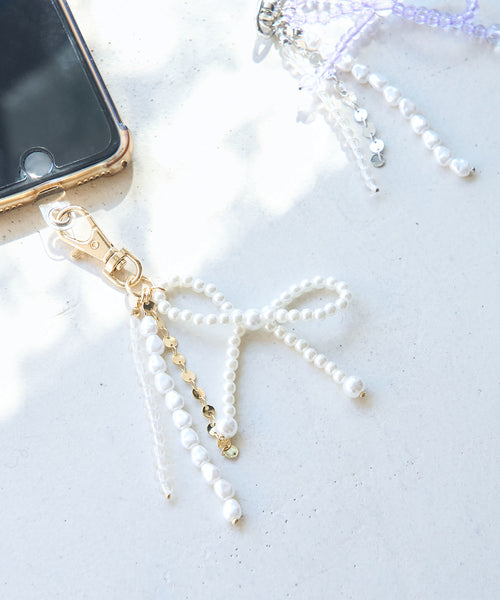 ROPÉ PICNIC(ロペピクニック) / クリアカラーリボンキーホルダー (財布