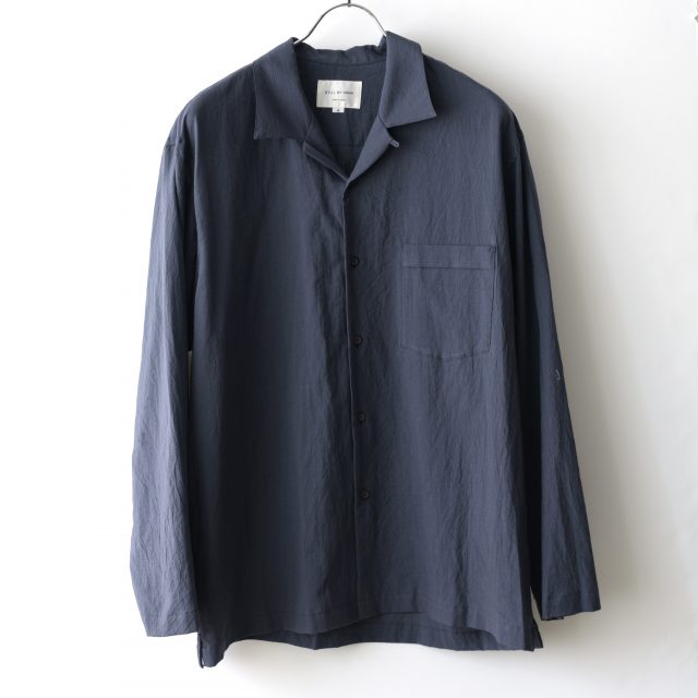 STILL BY HAND（スティルバイハンド）Cotton/Silk Open Collar Shirts