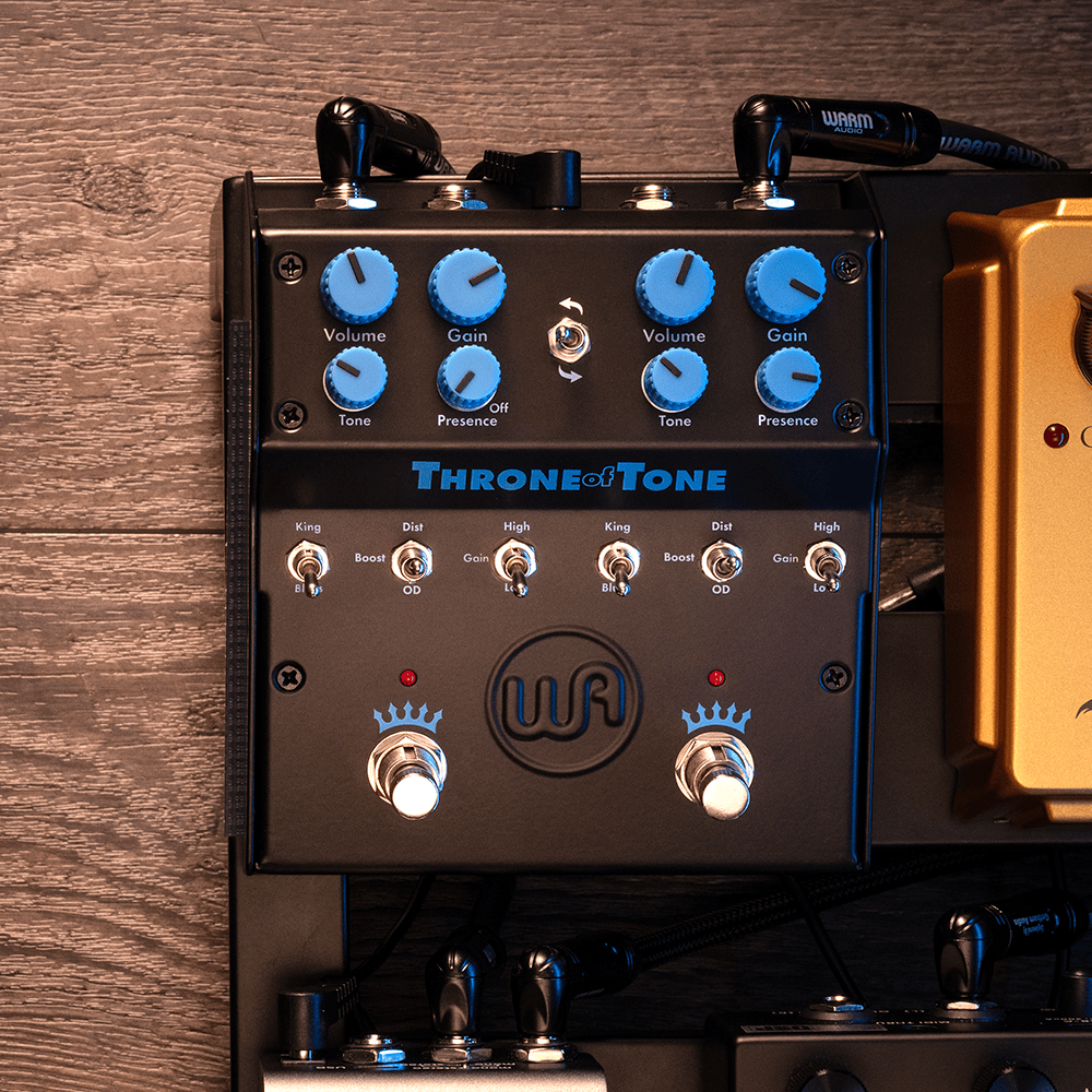 Warm Audio Throne of Tone - Two Sided, Boutique-Style Overdrive Pedal