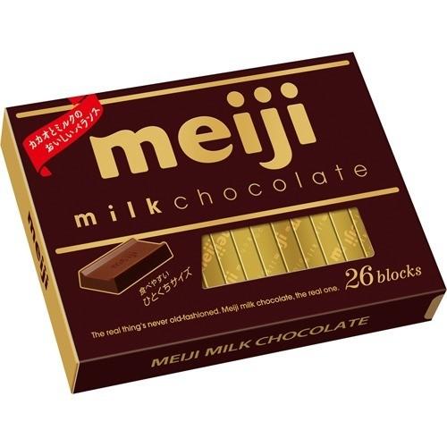 ミルクチョコレート ボックス ( 26枚入 )/ 明治チョコレート : 爽快