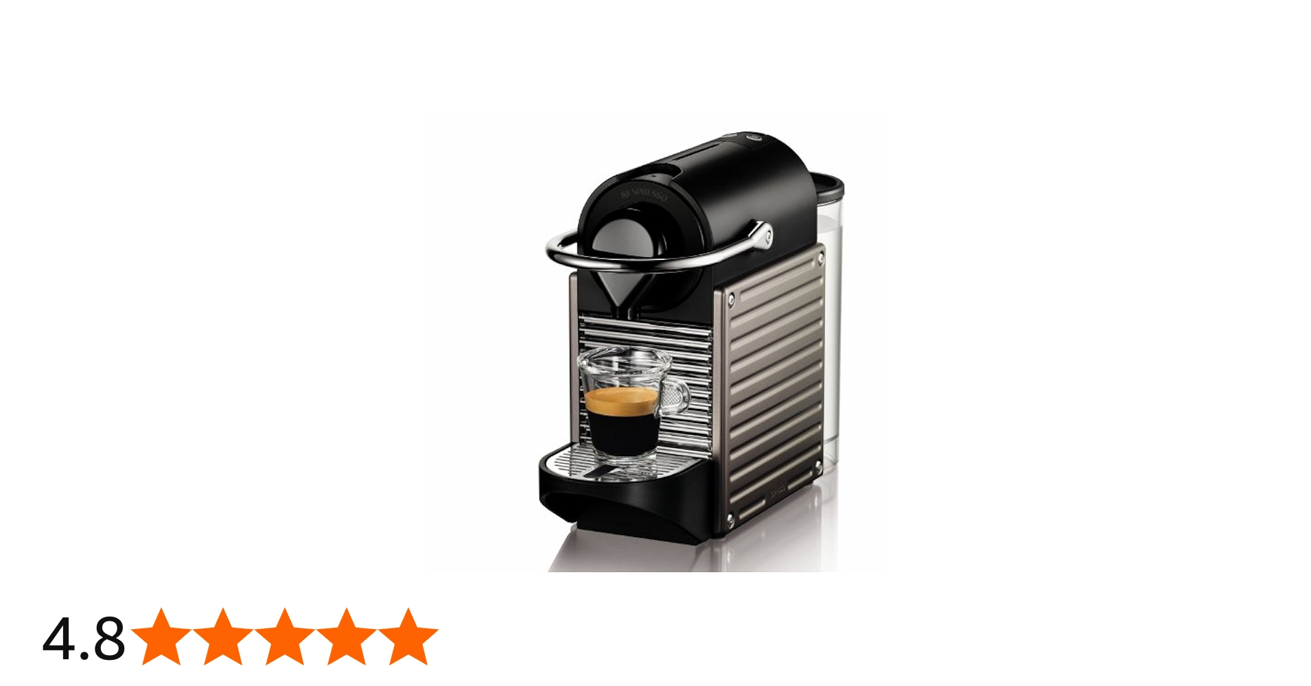 Amazon | Nespresso オートタイプ PIXIE(ピクシー) チタン C60-TI-I