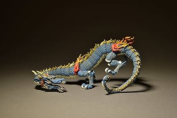 Amazon.co.jp: 海洋堂 タケヤ式自在置物 龍 着彩 ノンスケール ABS&PVC
