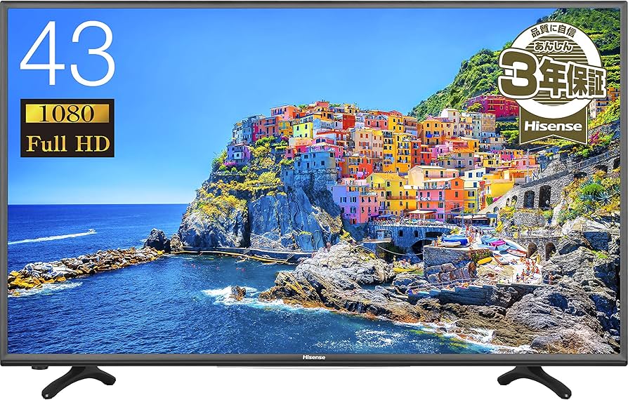 Amazon | ハイセンス 43V型 液晶 テレビ HJ43K3120 フルハイビジョン