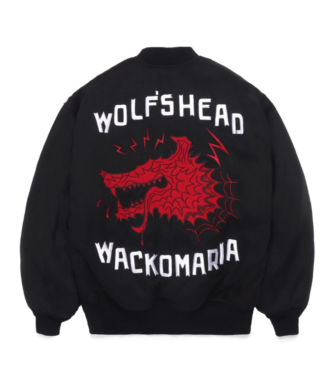 WOLF'S HEAD / SKA JACKET (TYPE-1)【BLACK】｜WACKO MARIA｜MELTING