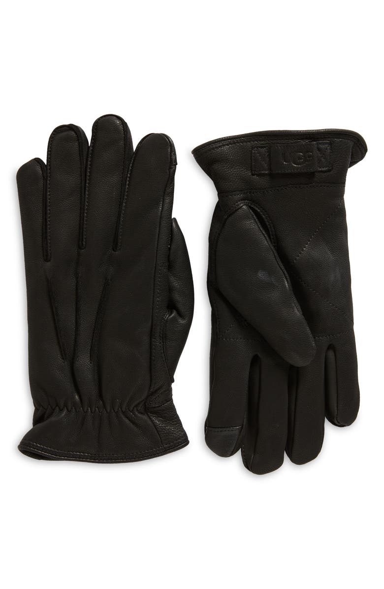UGG® 3 Point Leather Gloves | Nordstrom
