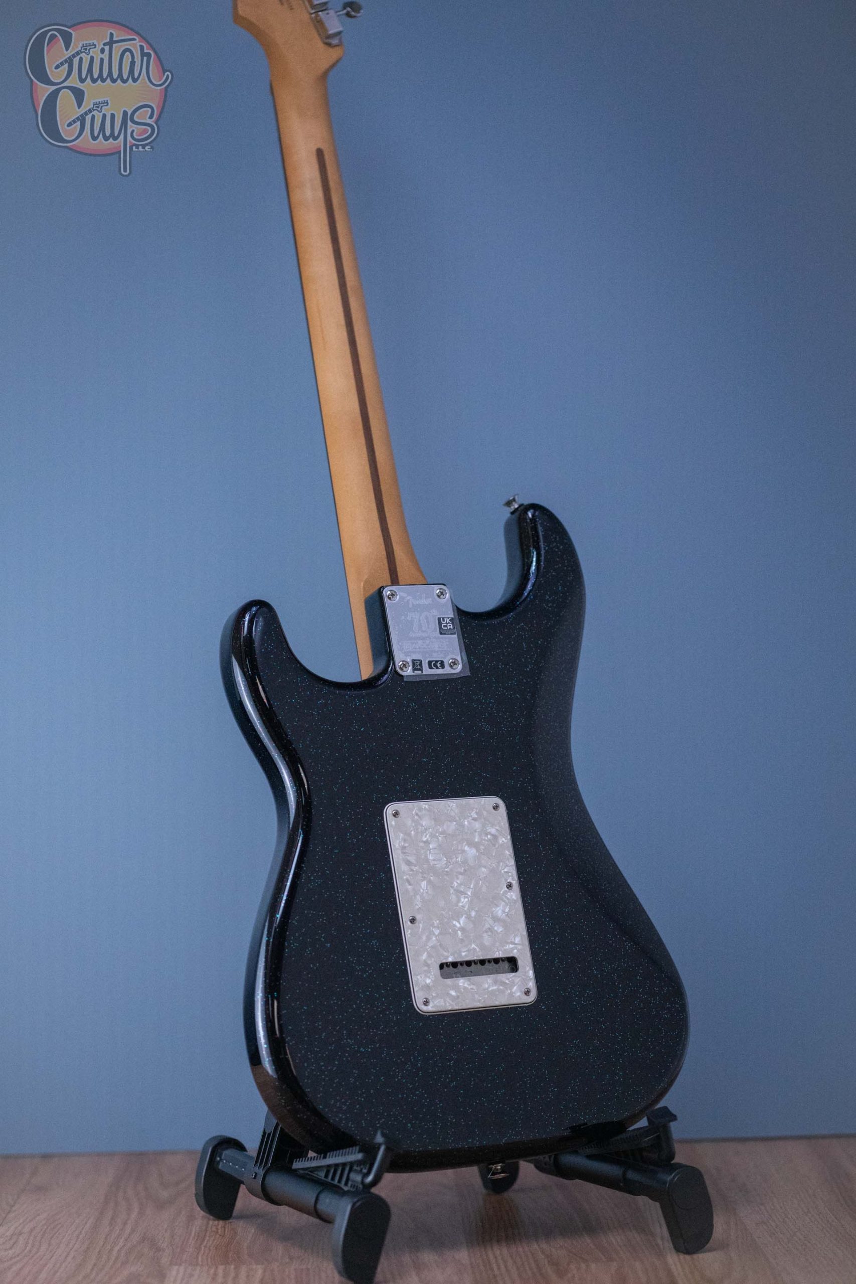 Fender 70th Anniversary Player Stratocaster Nebula Noir* - Guitar Guys