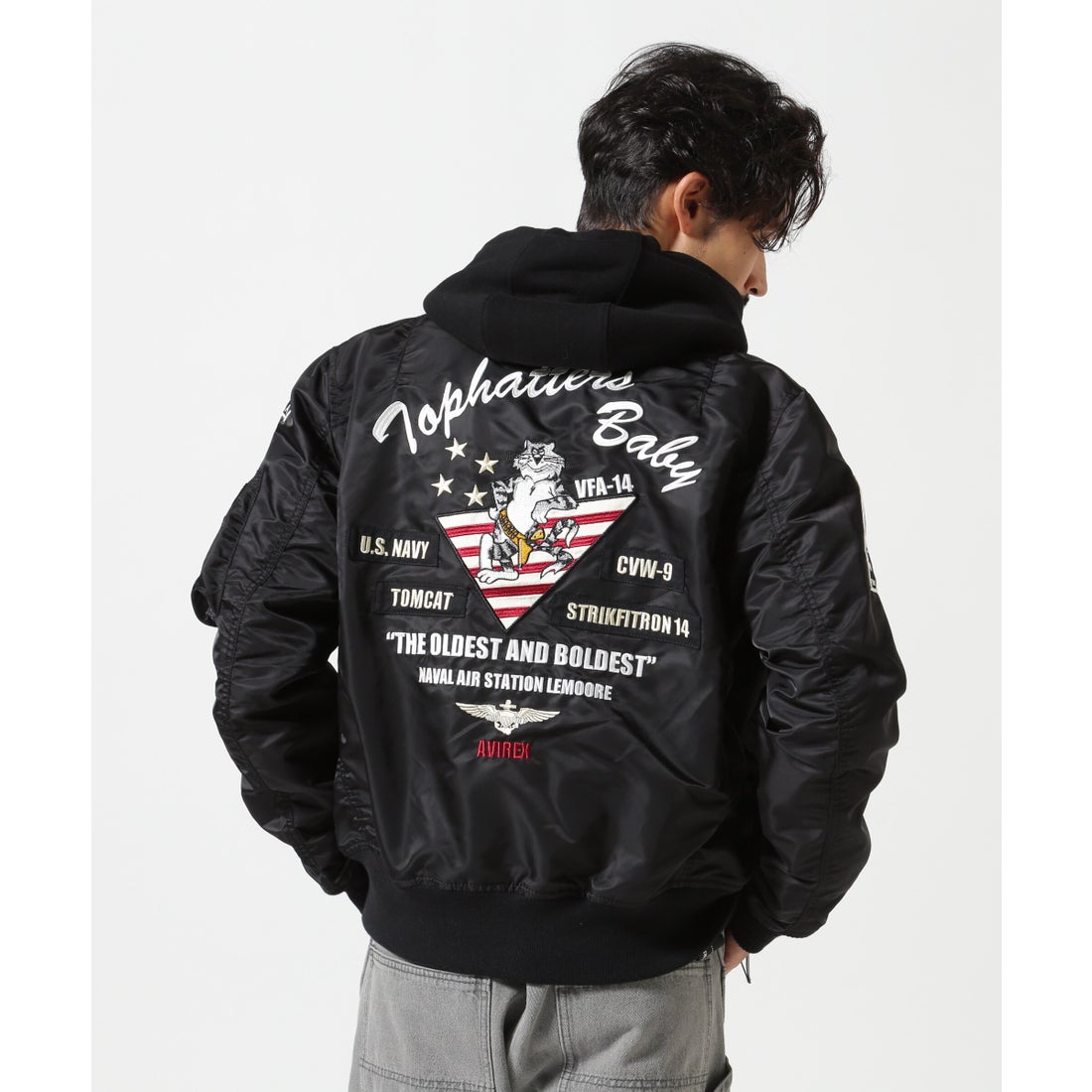 アヴィレックス AVIREX 《WEB&DEPOT限定》LIGHT MA－1 TOPHATTERS