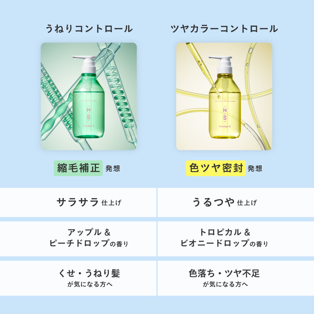 ナンバーエス ツヤカラーコントロール 1dayトライアル（シャンプー