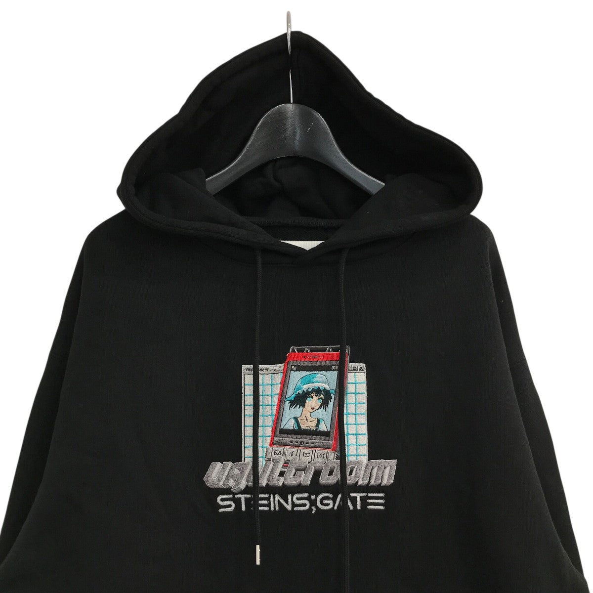 VAULTROOM×Steins;Gate プルオーバーパーカー ブラック サイズ M