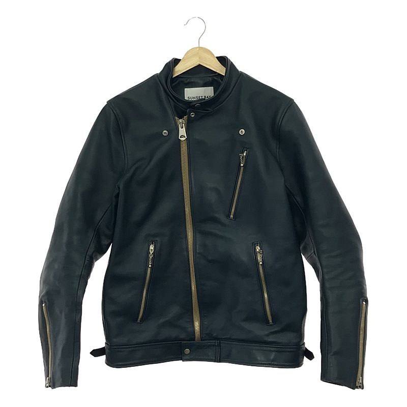 BUZZARDS / バザーズ ホースハイド レザー シングルライダース