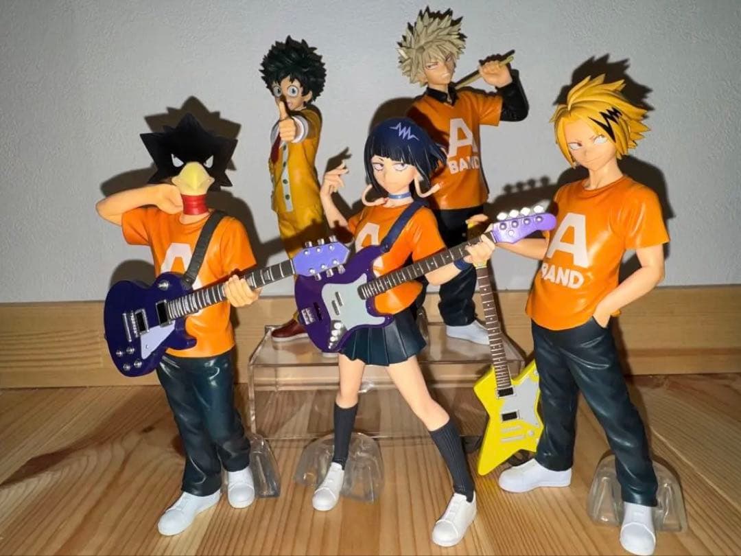 一番くじ 僕のヒーローアカデミア 垂れ流せ！文化祭！ フィギュア5点セット 一番くじ 僕のヒーローアカデミア 垂れ流せ！文化祭！｜一番くじ倶楽部