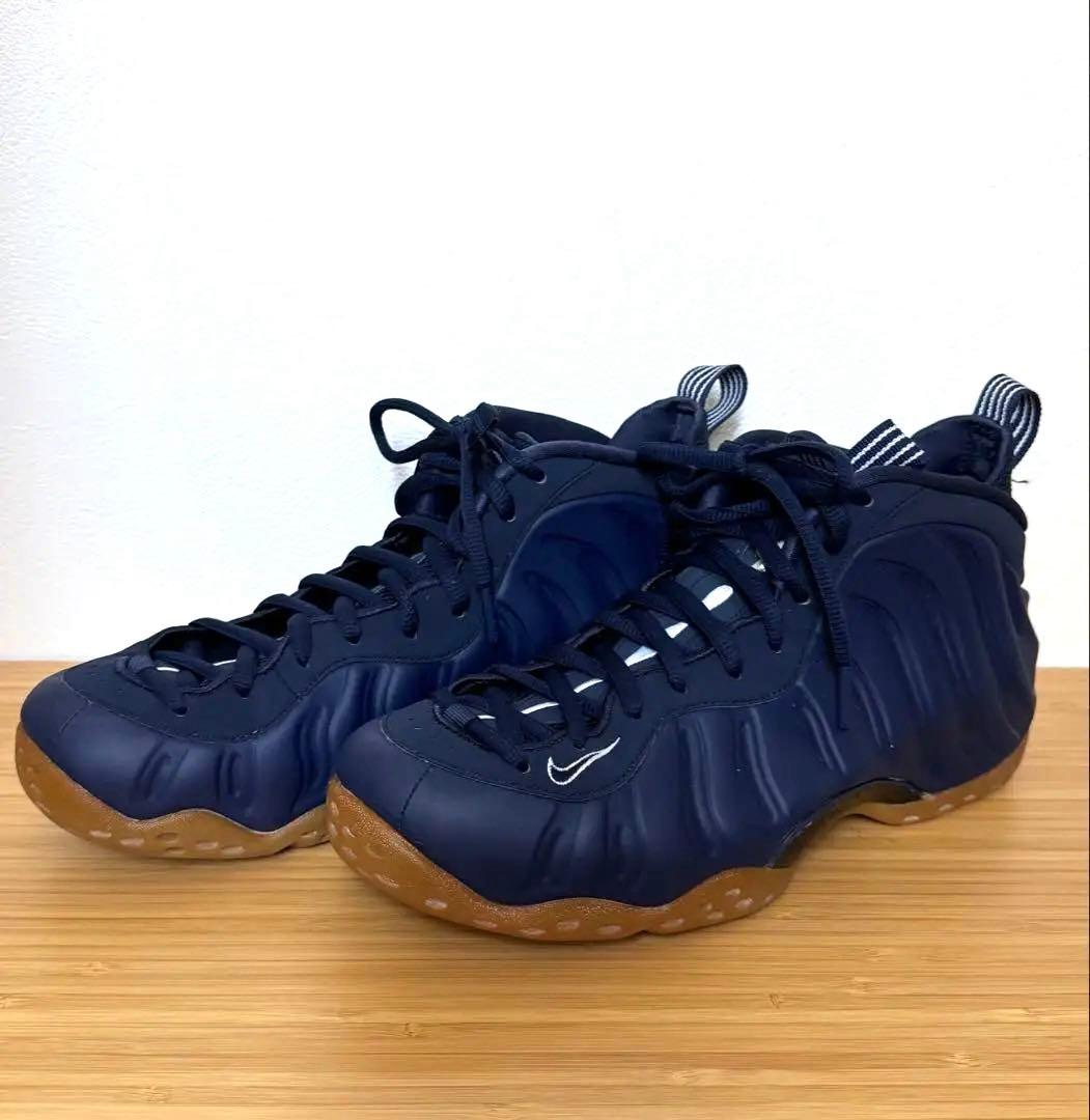 ナイキ エアフォームポジット ワン ネイビー ガム 27.5 楽天市場】【2018年製】NIKE AIR FOAMPOSITE ONE MIDNIGHT NAVY