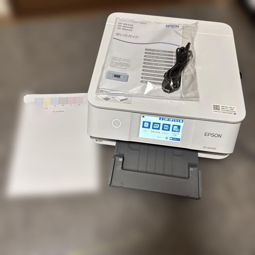 動作確認済み　超美品Epson エプソン　プリンター　複合機　EP-884 AW EPSON カラリオ EP-884AW [ホワイト] 価格比較 - 価格.com