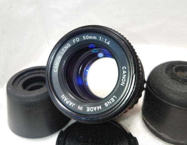 ★人気！美品★CANON キヤノン NEW FD 50mm F1.4 New FD50mm F1.4 - キヤノンカメラミュージアム