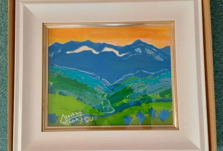 油絵「大雪山」 大雪山旭岳 | 山の絵つなぐサイトbyjRO