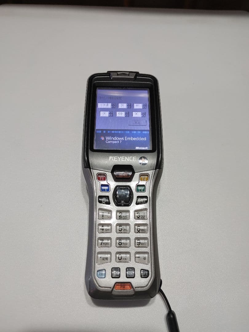 【美品・通電確認済】キーエンス BT-W85 ハンディターミナル 　27 美品・通電確認済】キーエンス BT-W85 ハンディターミナル 27 - メルカリ
