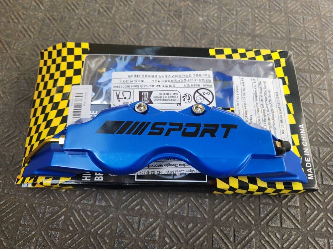 BMW ブレーキキャリパー 青 BMW純正】Mパフォーマンスフロントブレーキキャリパー(左側,青)335i