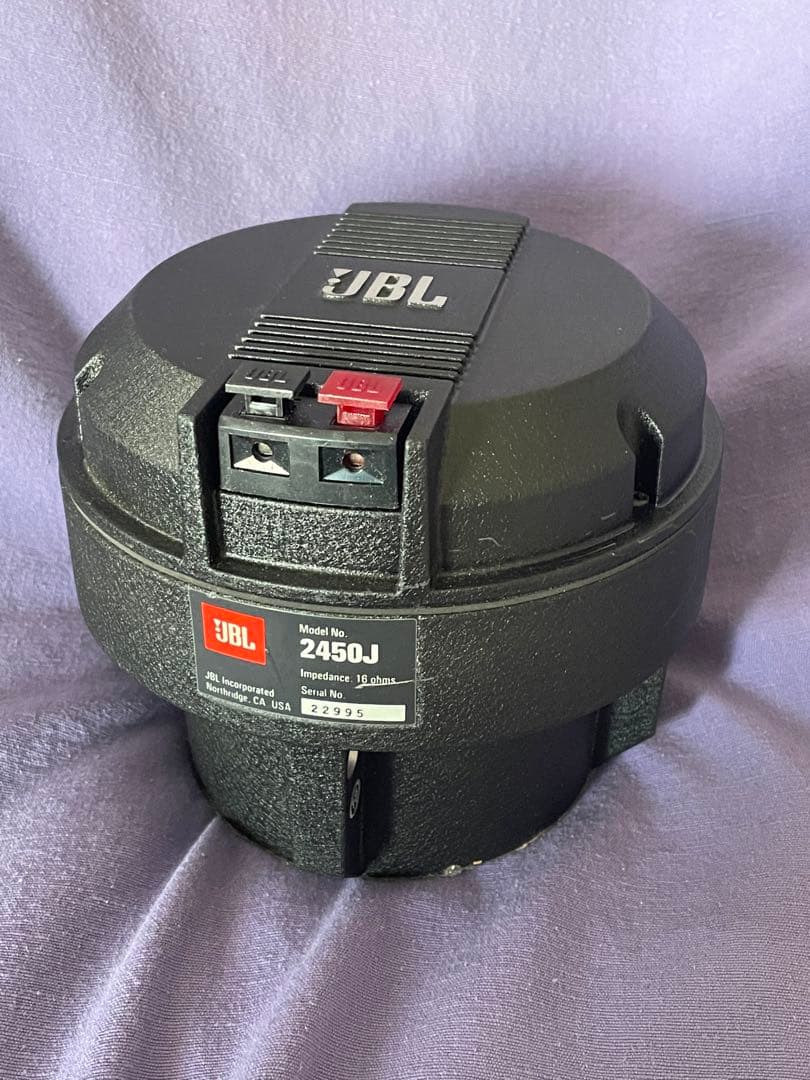 ジャンク品　昭和レトロ　ビンテージ　中古スピーカー部品JBL2450J Yahoo!オークション - 昭和レトロ ビンテージ 中古スピーカー部品JBL24