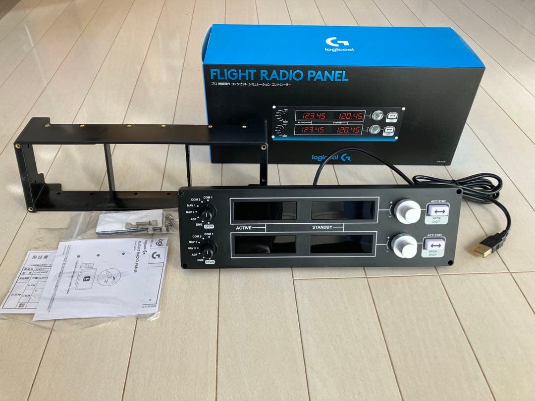 PC用ゲームコントローラー・コンバーター logicool FLIGHT RADIO PANEL Amazon.com: Logitech G USB G Pro Flight Radio Panel : Video Games