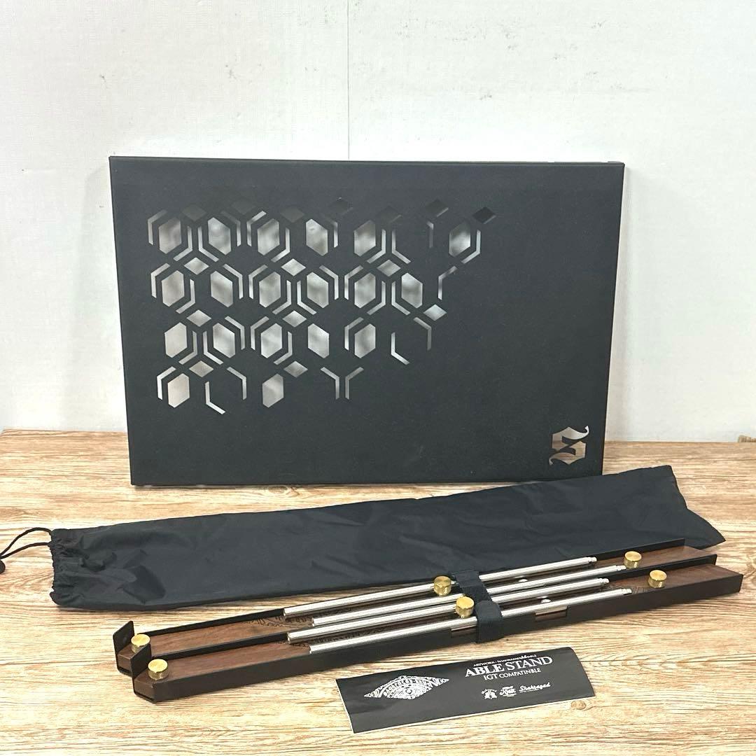 ABLE IGT 1ユニットスタンド フラットバーナー ワンバーナー テーブル Shahrazad ABLE IGT 1ユニットスタンド フラットバーナー ワンバーナー