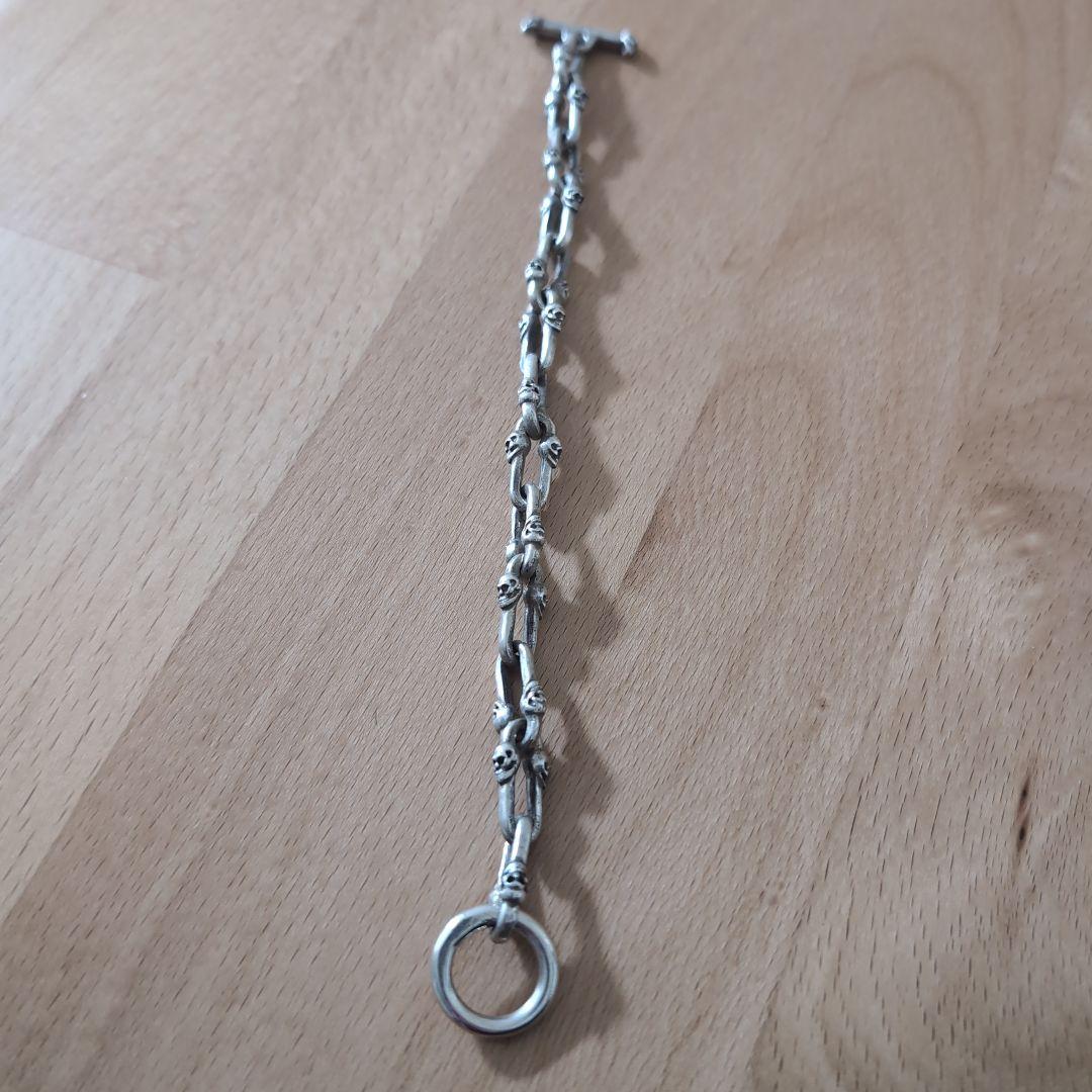 ガボラトリー/ガボール ダブルスカルロングスモールオーバルリンクスブレスレット Gaboratory（ガボラトリー） ガボラトリー/ガボール (GABORATORY)1/16