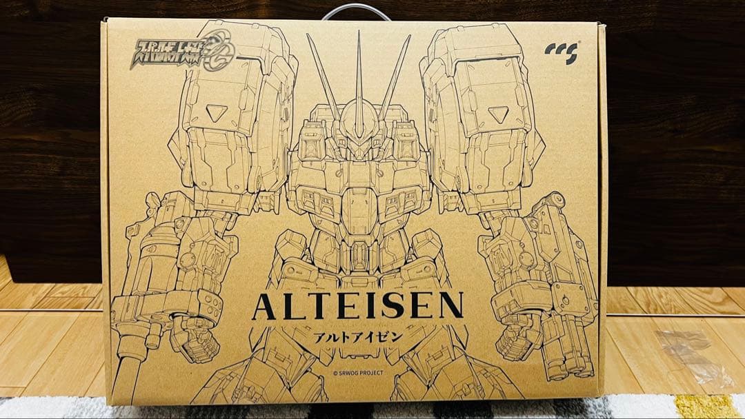 CCSTOYS スーパーロボット大戦OG 鉄魄　アルトアイゼン 欠品パーツ有り 予約 CCSTOYS 鉄魄シリーズ スーパーロボット大戦OG アルトアイゼン