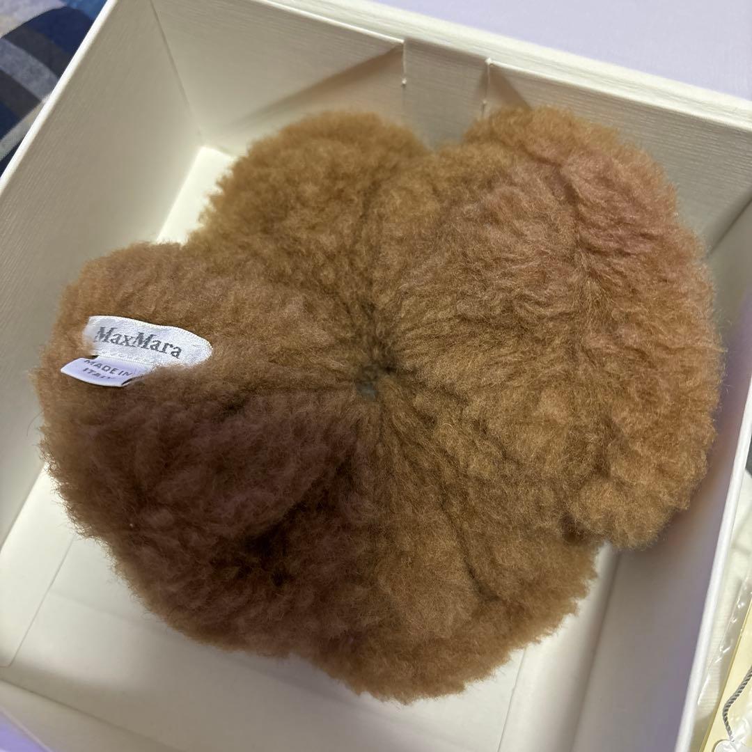 【こたつねこ】MAXMARA テディベアシュシュ NEW ARRIVAL -テディベア ショート コート- color：Camel size：XS