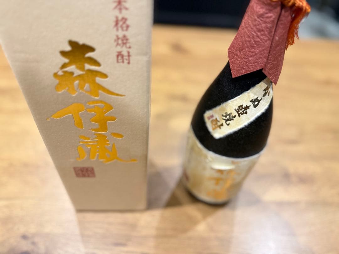 森伊蔵 本格焼酎 専用箱入り 未開封 髙島屋抽選 森伊蔵 極上 長期熟成 感謝のギフト箱 木箱入り 720ml 1本組 芋焼酎
