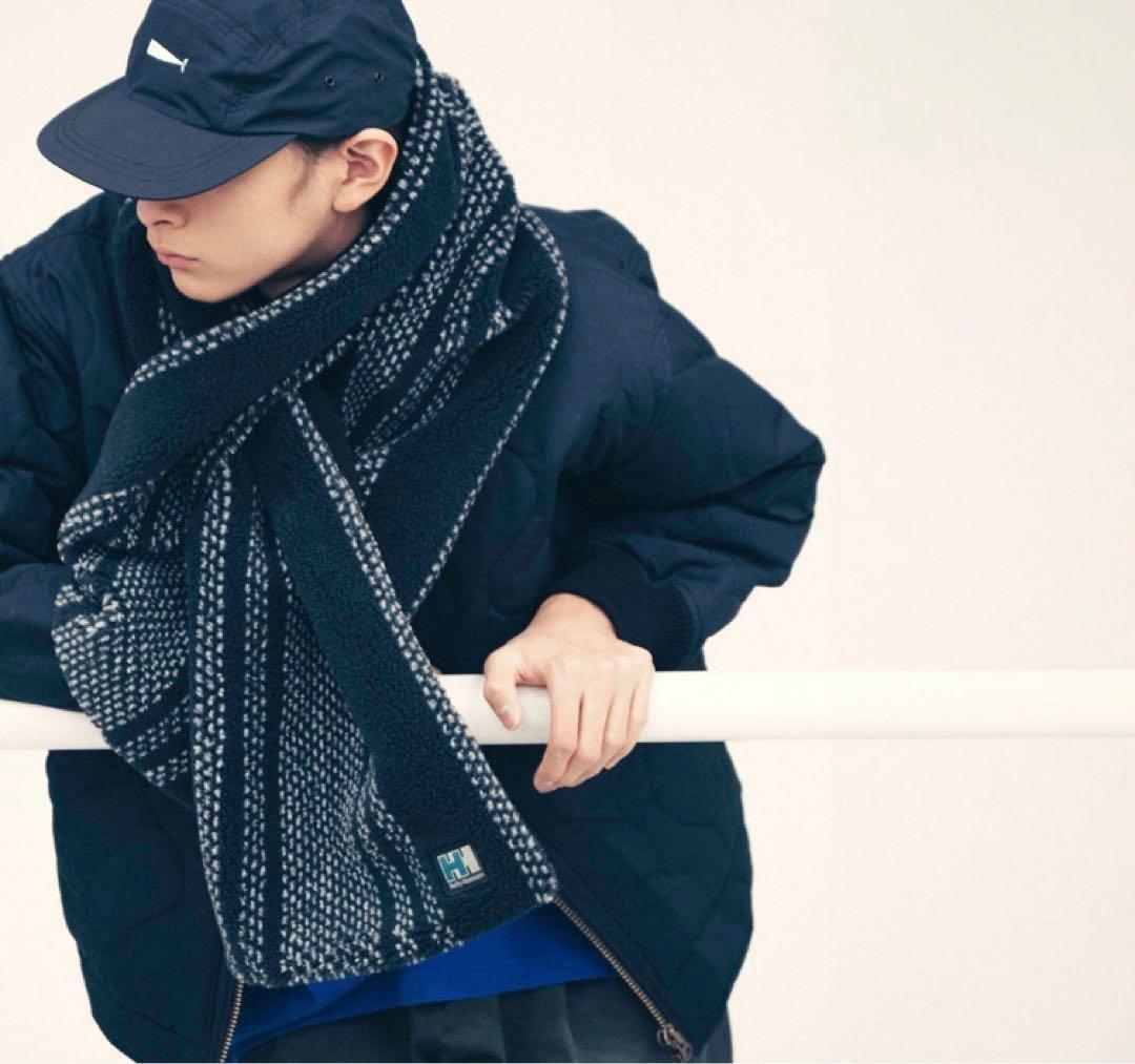 ヘリーハンセン　ディセンダント　スカーフ HELLY HANSEN×DESCENDANT 2024 FIBERPILE Collection