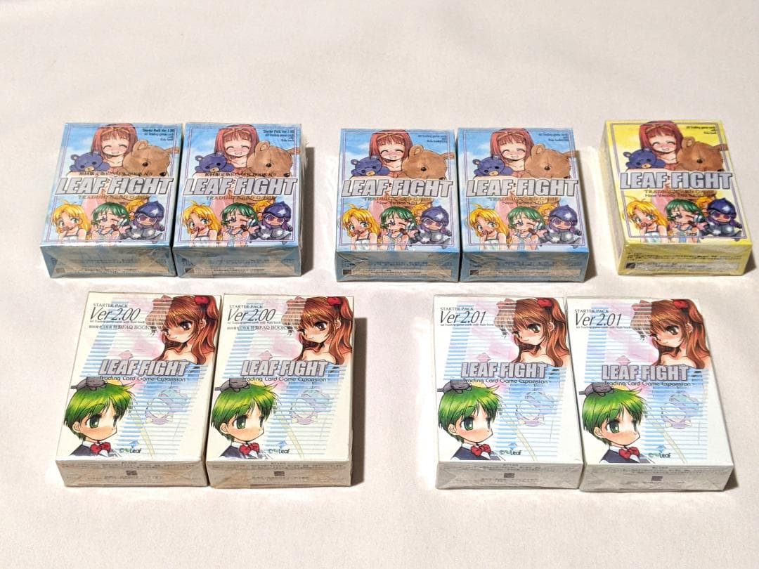 LEAF FIGHT リーフファイト　5種9BOX　未開封品　スターターパック LEAF FIGHT リーフファイト 5種9BOX 未開封品 スターターパック
