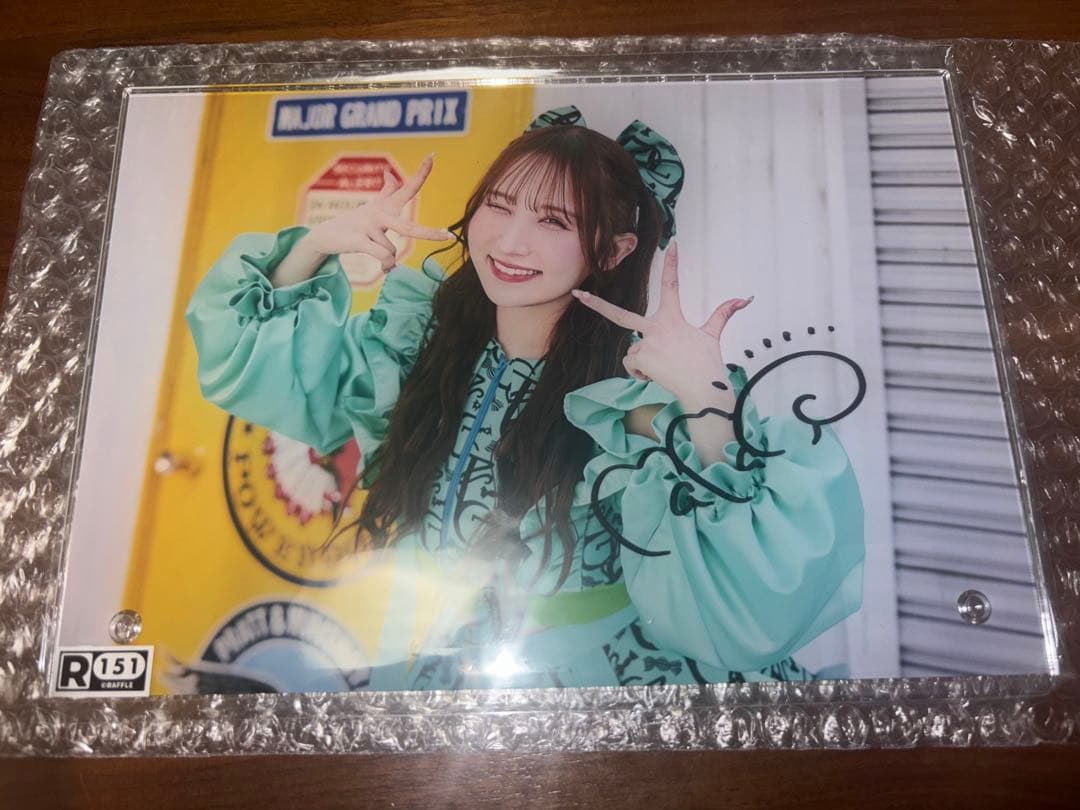 CANDY TUNE 小川奈々子 直筆サイン入り アクリルパネル RAFFLE