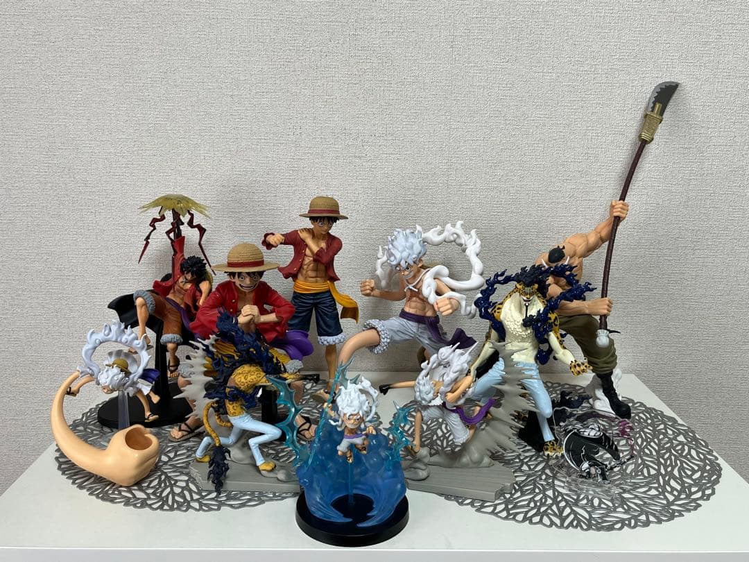 ONE PIECE ルフィー 白ひげ フィギュア ルッチ 一番くじ ワンピース』ルフィ、白ひげ、シャンクスの“魅せる”フィギュア 最新一