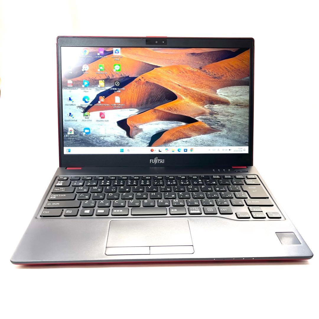 ☆超軽量コンパクト☆SSD搭載快速！カメラ付きノートパソコン 富士通製 S282 富士通ノートパソコン WEBカメラSSDサクサク動くWindows11｜Yahoo