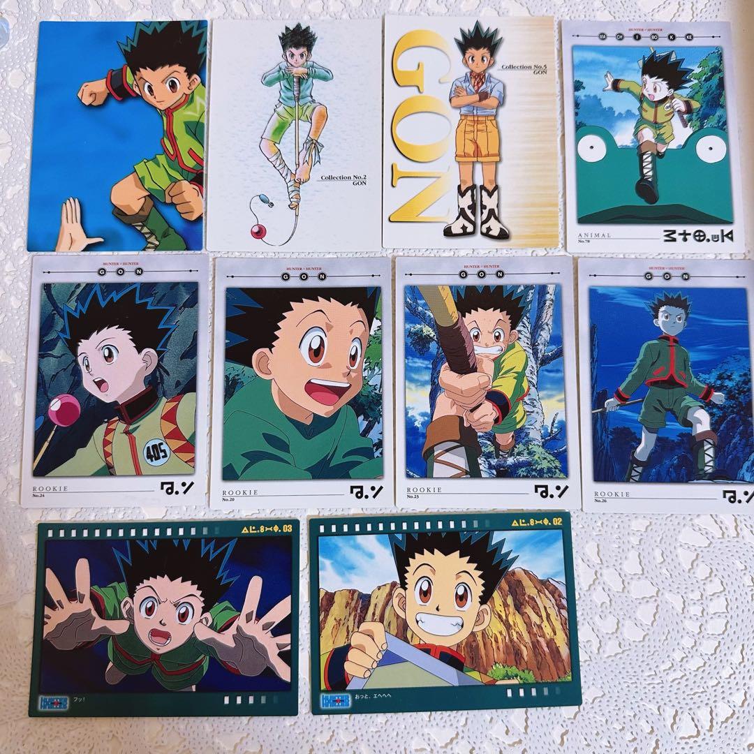 カードダスマスターズ　ゴン HUNTER×HUNTER 初版 HUNTER×HUNTER カードダスマスターズ 2000初版 ゴン No 10 ハンター
