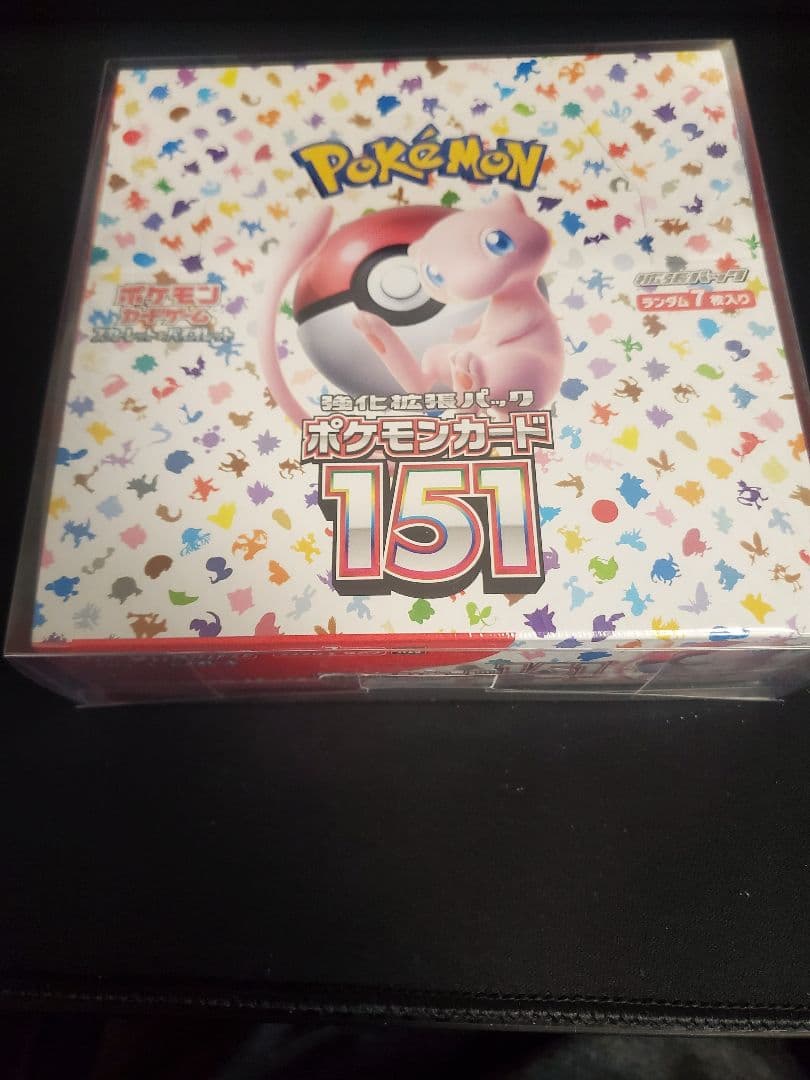 【ポケカ151BOX】未開封シュリンクつき ポケモンカードゲーム ポケモンカード151 BOX シュリンク付き 新品 未